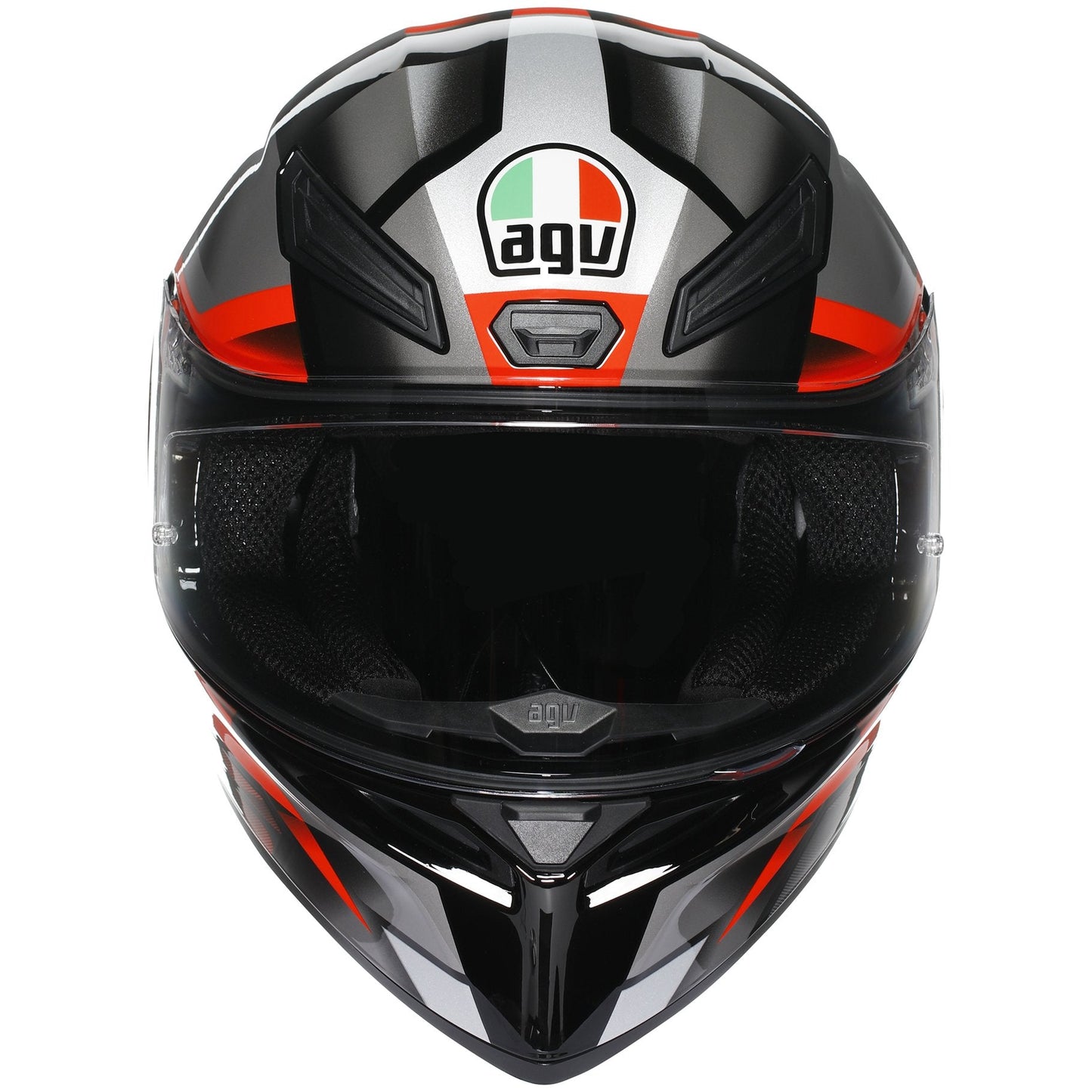 AGV K1-S Fastlap Black / Grey / Red