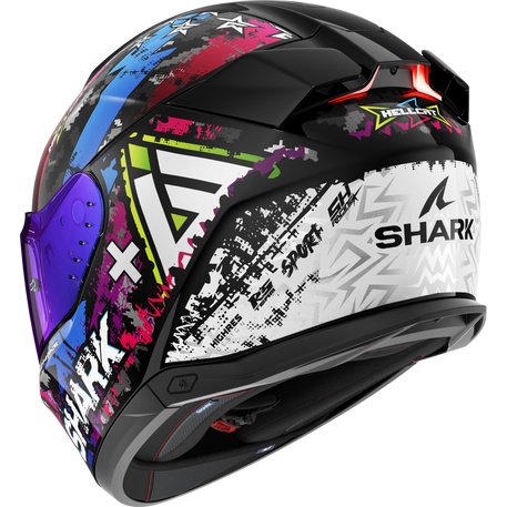 Shark Skwal i3 Hellcat White / Blue / Black