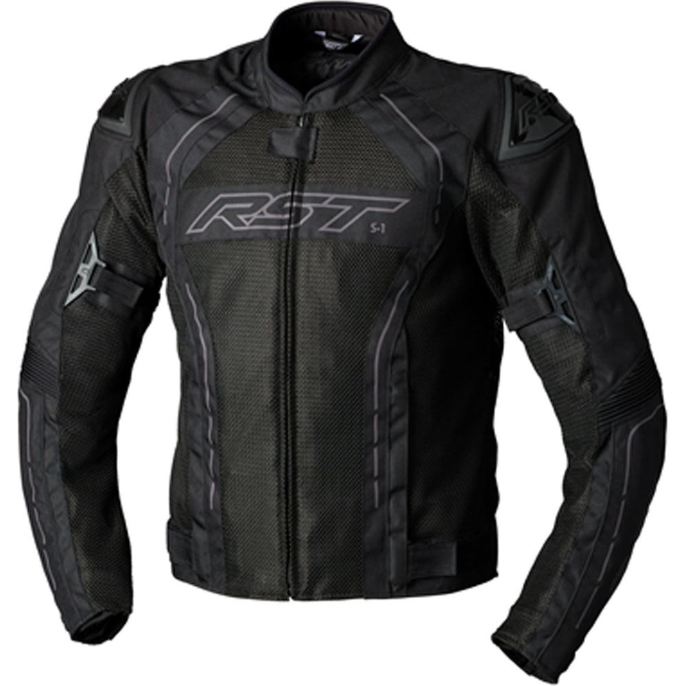RST S1 Mesh CE Textile Jacket Black / Black
