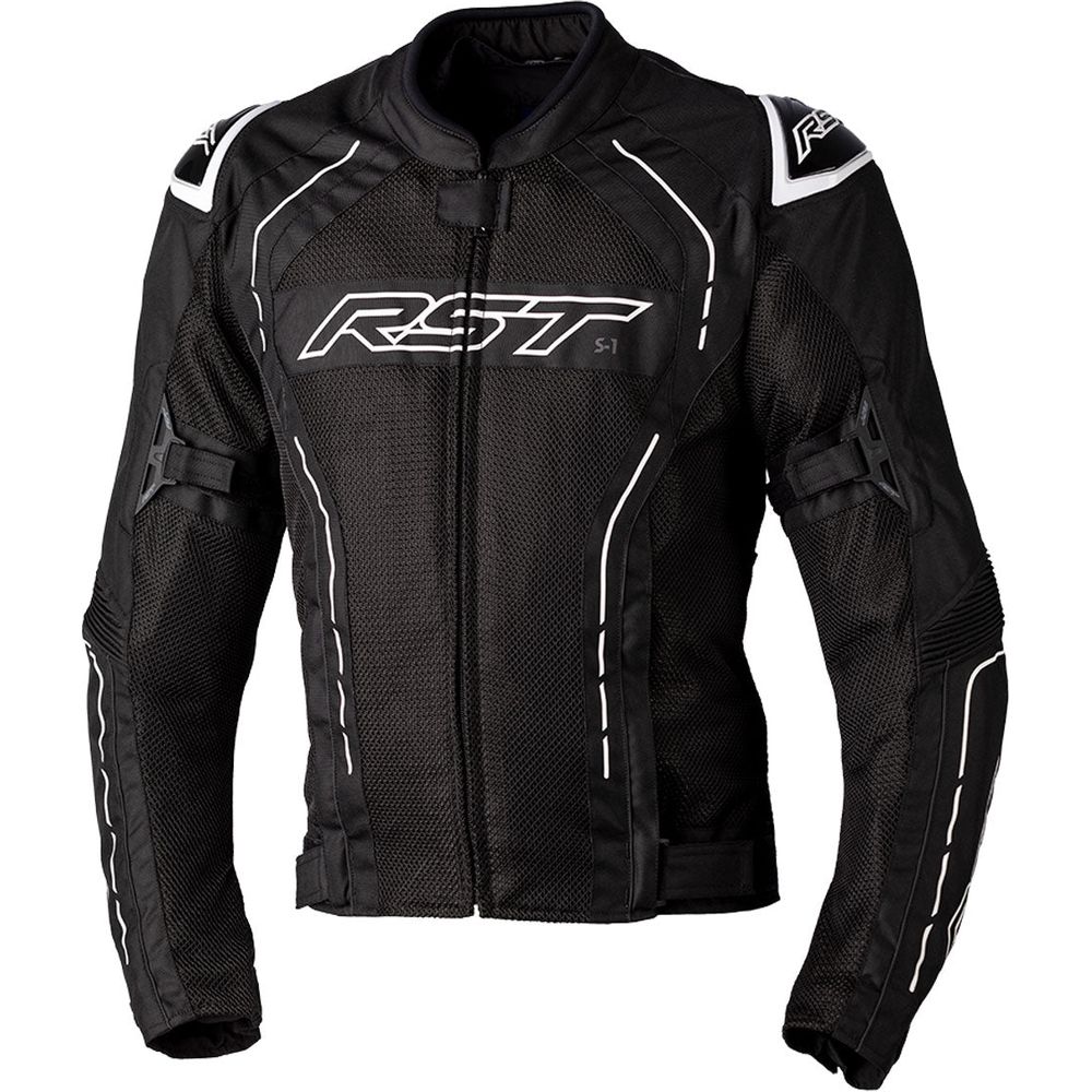 RST S1 Mesh CE Textile Jacket Black / White