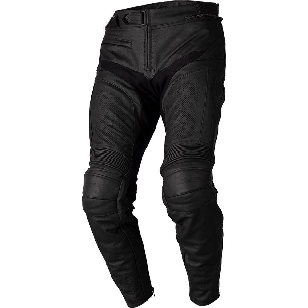 RST Tour1 CE Leather Trousers Black / Black