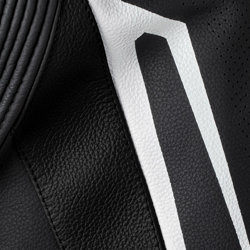RST Tractech Evo 5 CE Leather Suit Black / White / Black