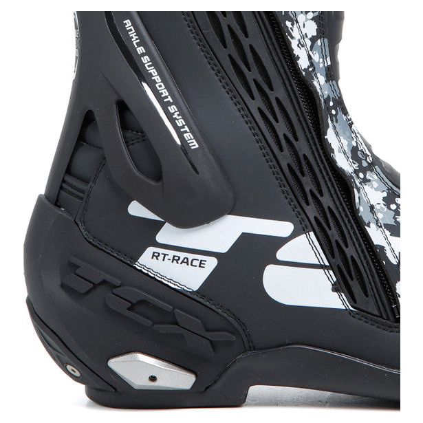 TCX RT Race Boots Black / White / Grey