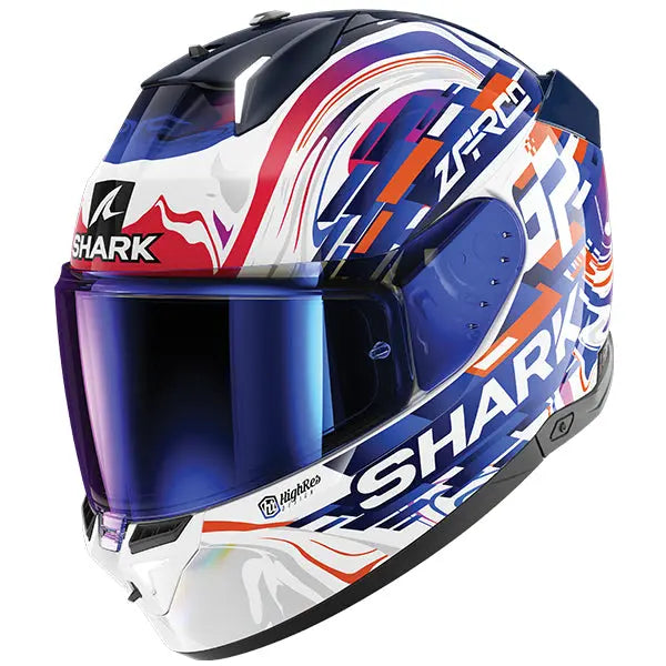 Shark Skwal i3 Zarco GP DE FCE Helmet White / Violet / Blue