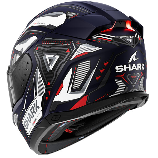 Shark Skwal i3 Linik Matt Blue / White / Red