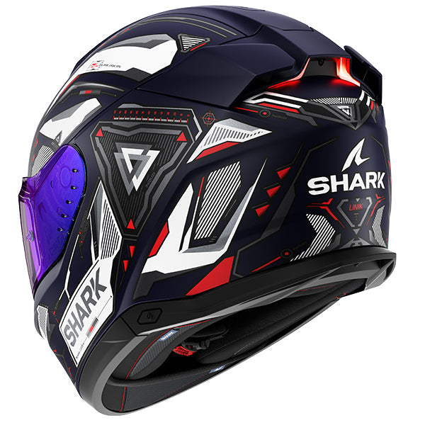 Shark Skwal i3 Linik Matt Blue / White / Red