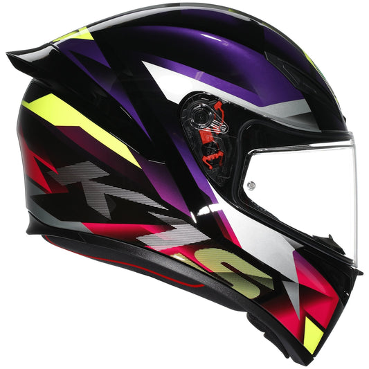 AGV K1-S Fastlap Black / Purple / Pink