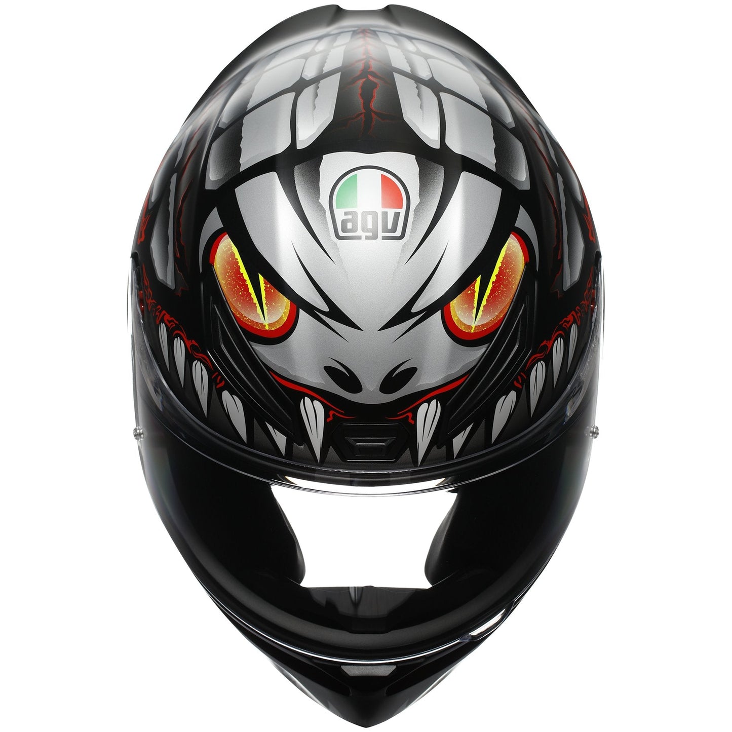 AGV K1-S Lyzard Black / Grey / Red