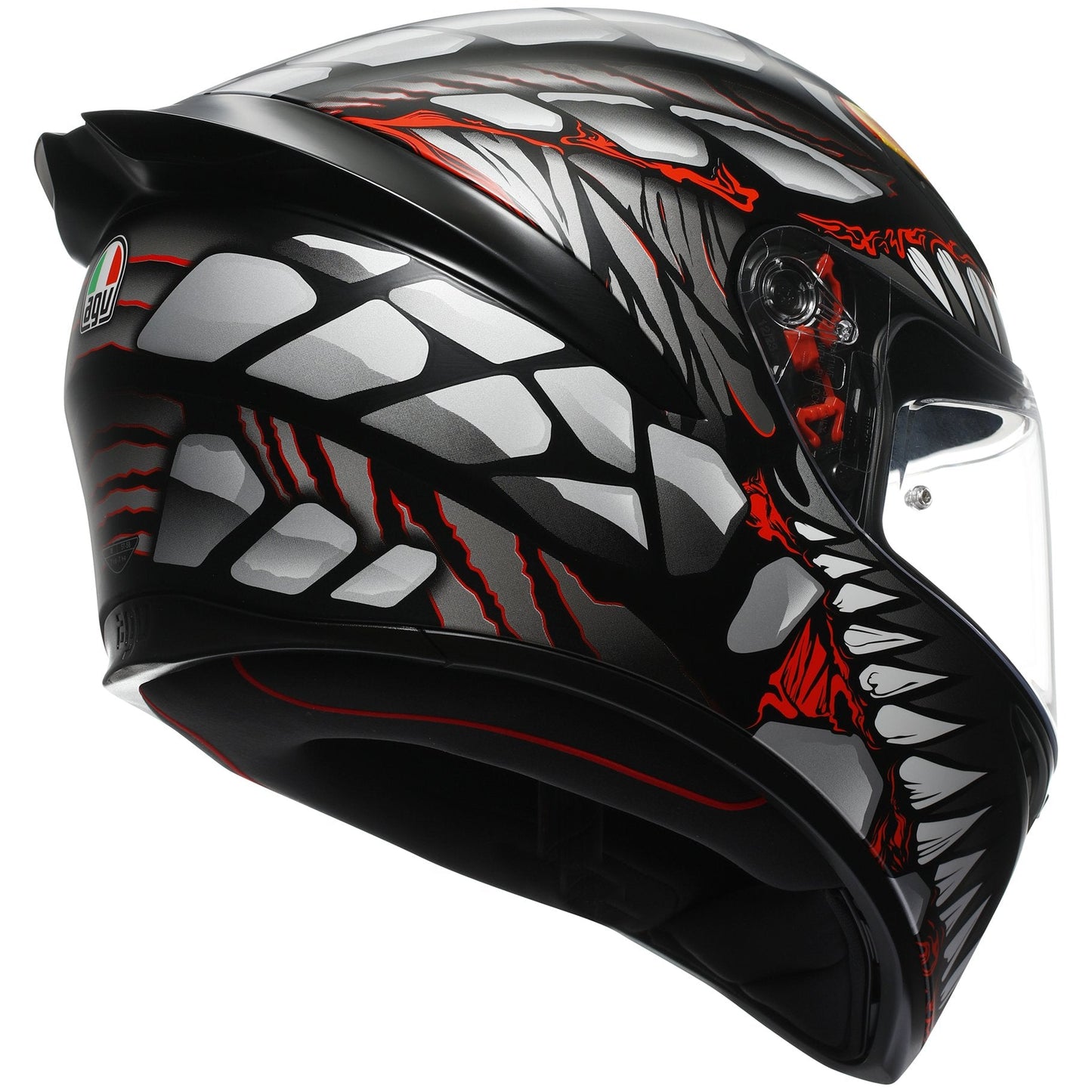 AGV K1-S Lyzard Black / Grey / Red