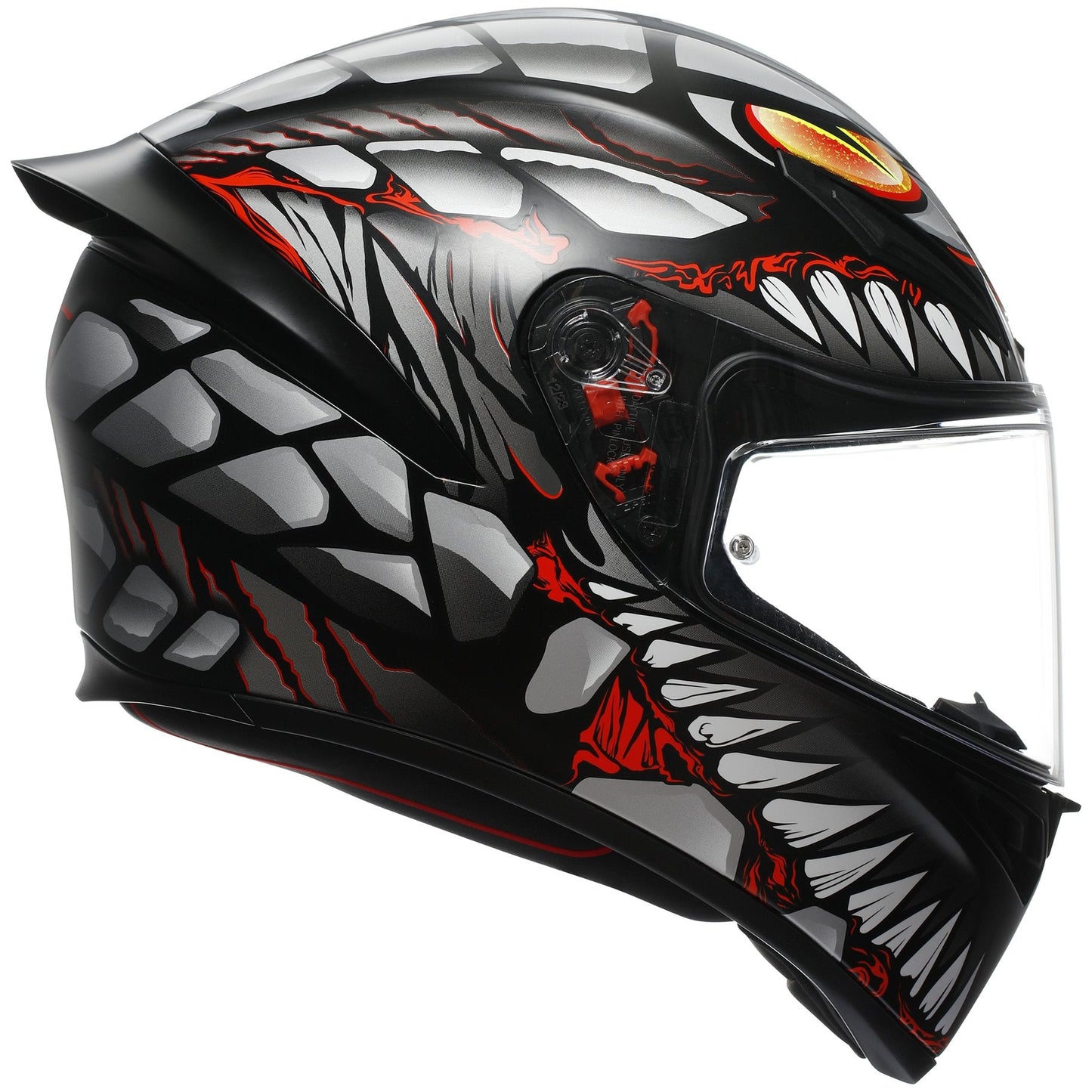 AGV K1-S Lyzard Black / Grey / Red