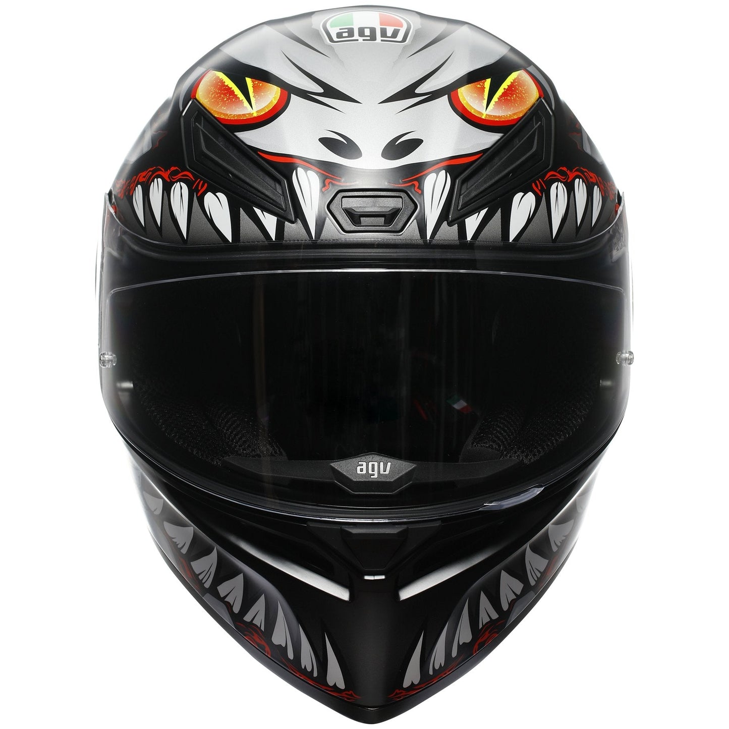 AGV K1-S Lyzard Black / Grey / Red