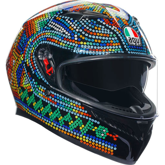 AGV K3 Rossi WInter Test 2018 ECE 22.06 Replica