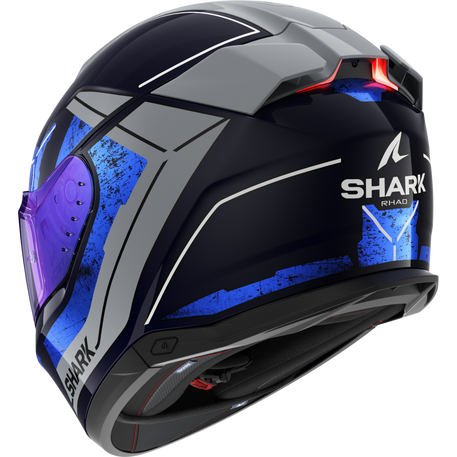 Shark Skwal i3 Rhad Blue / Chrome / Silver