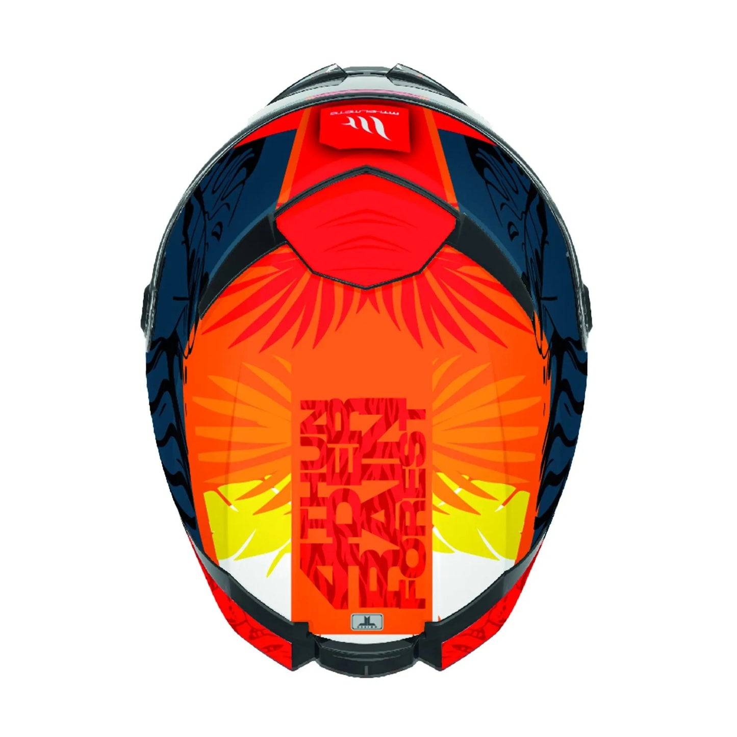 MT Helmets Thunder 4 SV Rainforest C4 Gloss Orange
