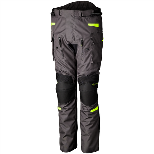 RST Endurance CE Textile Trousers Graphite / Fluo Yellow