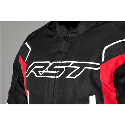 RST Pilot Evo CE Textile Jacket Black / Red / White