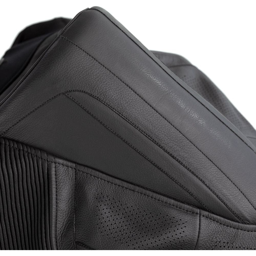 RST Pro Series Airbag CE One Piece Leather Suit Black / Black / Black