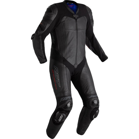 RST Pro Series Evo Airbag CE Leather Suit Black / Black