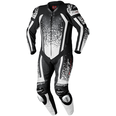 RST Pro Series Evo Airbag CE Leather Suit White / Black