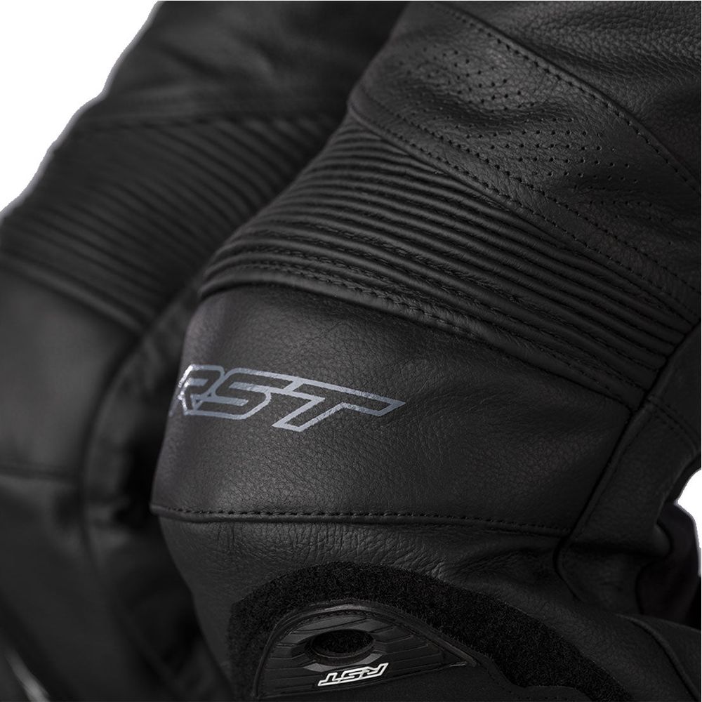 RST S1 CE Ladies Leather Trousers Black / Black