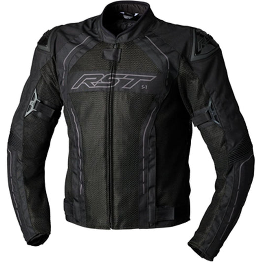 RST S1 Mesh CE Textile Jacket Black / Black