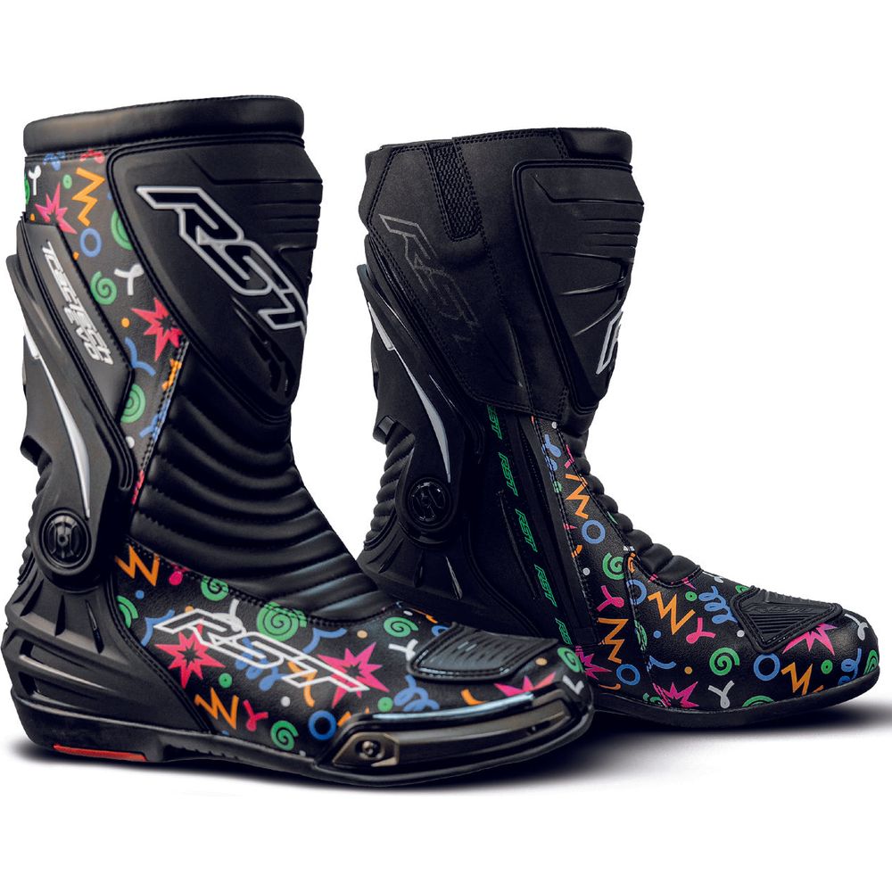 RST Tractech Evo 3 Sport CE Boots Doodle Limited Edition