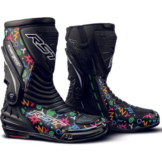 RST Tractech Evo 3 Sport CE Boots Doodle Limited Edition