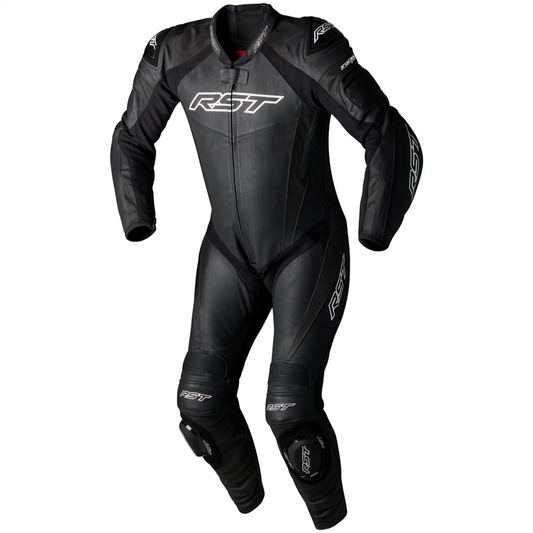 RST Tractech Evo 5 CE Leather Suit Black / Black / Black