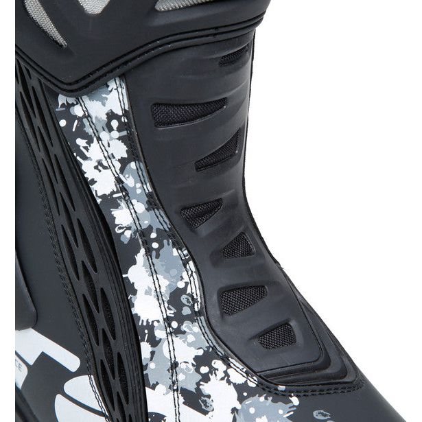 TCX RT Race Boots Black / White / Grey