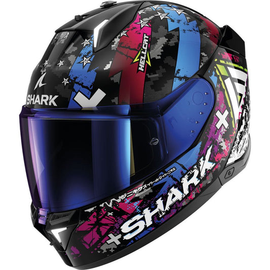 Shark Skwal i3 Hellcat White / Blue / Black