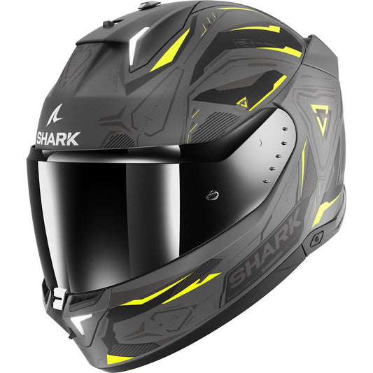 Shark Skwal i3 Linik Matt Anthracite / Yellow / Black