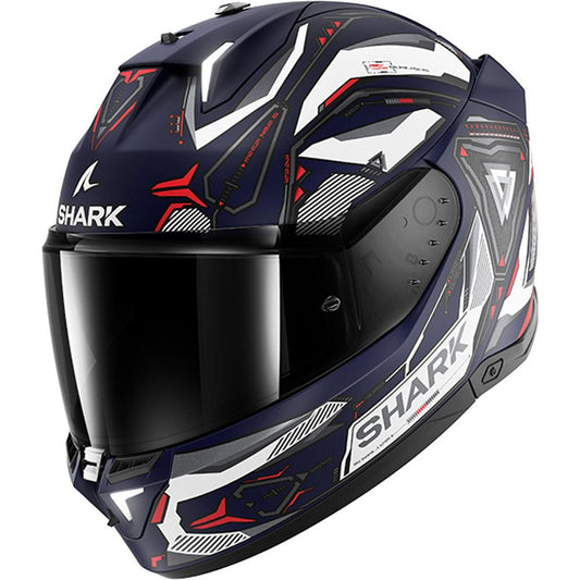 Shark Skwal i3 Linik Matt Blue / White / Red
